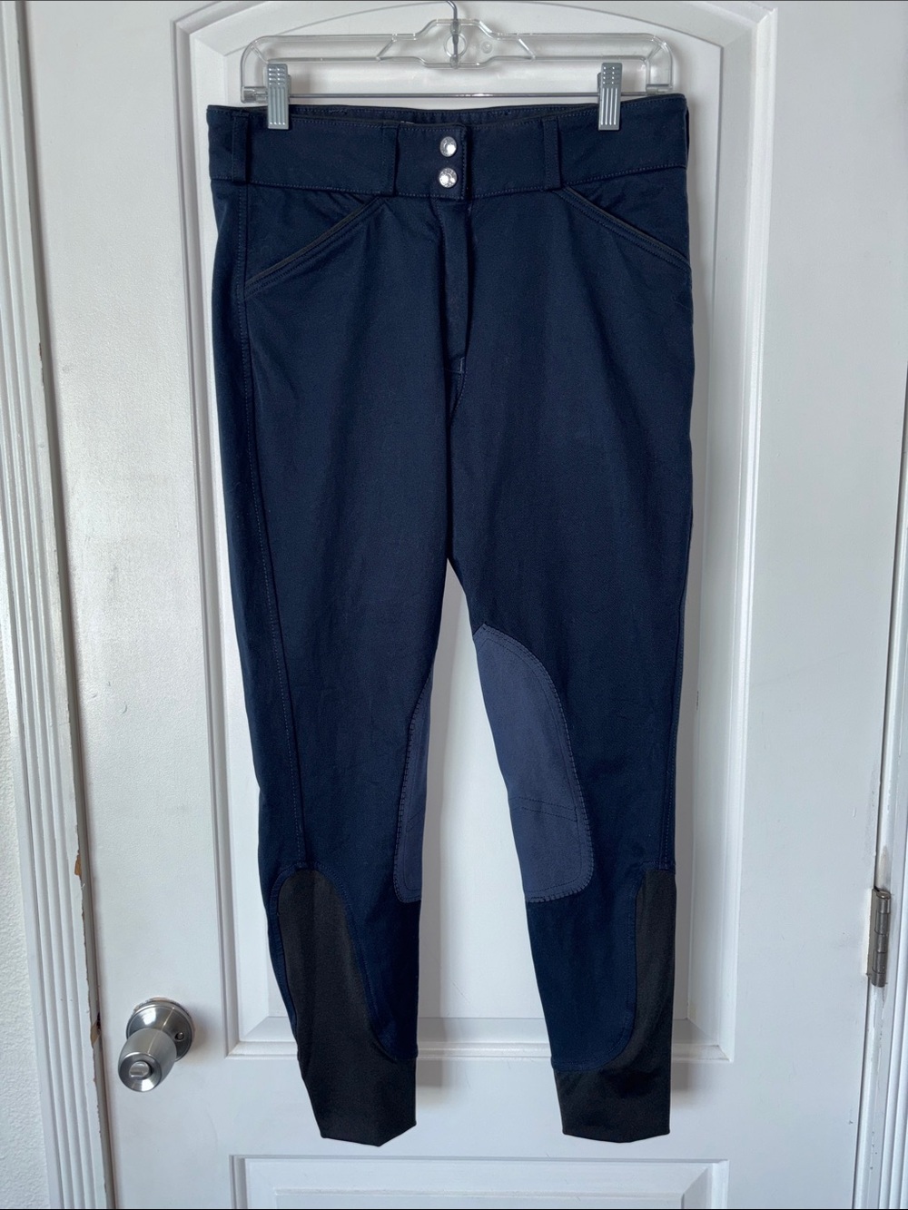 Dover Saddlery riding breeches Navy Equestrian Pants 28